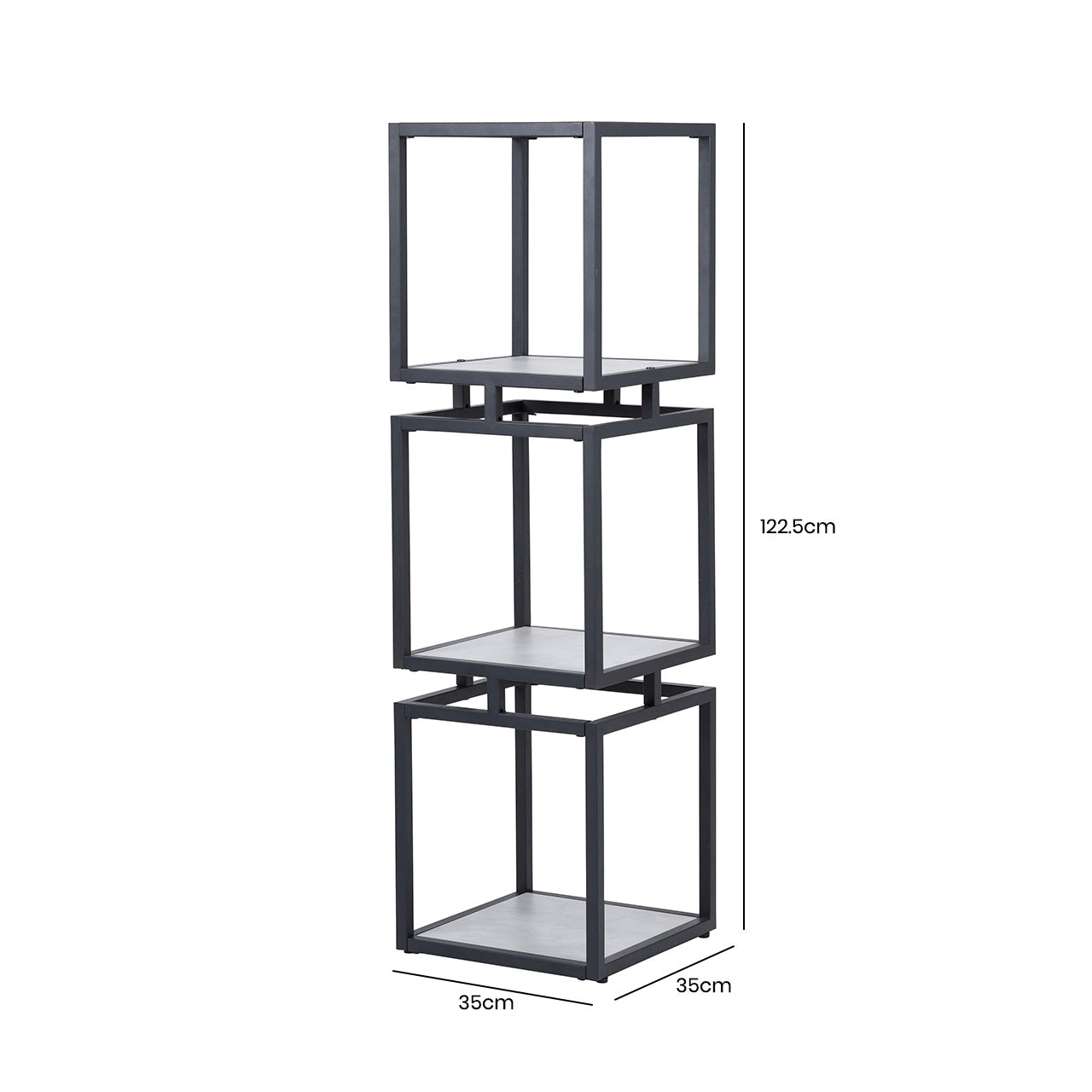 3-Tier Square Display Unit - KD