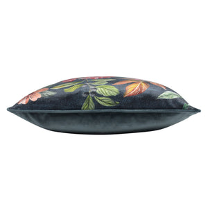 Midnight Garden 43x43 Feather Filled Cushion Winter Floral - view 4