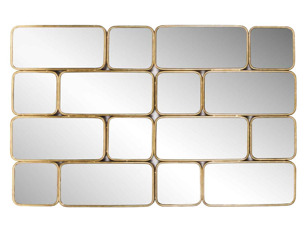 Mirror Birche with 16 mirrors (Gold)