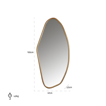 Mirror Eldon (Gold)- Richmond Interiors