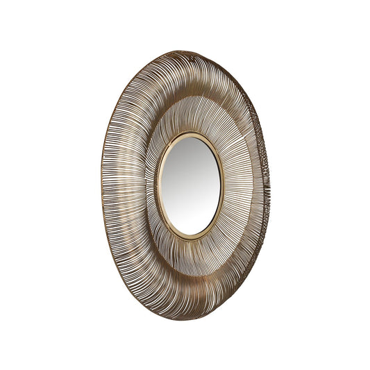 Mirror Aliza 76Ø (Brushed Gold)