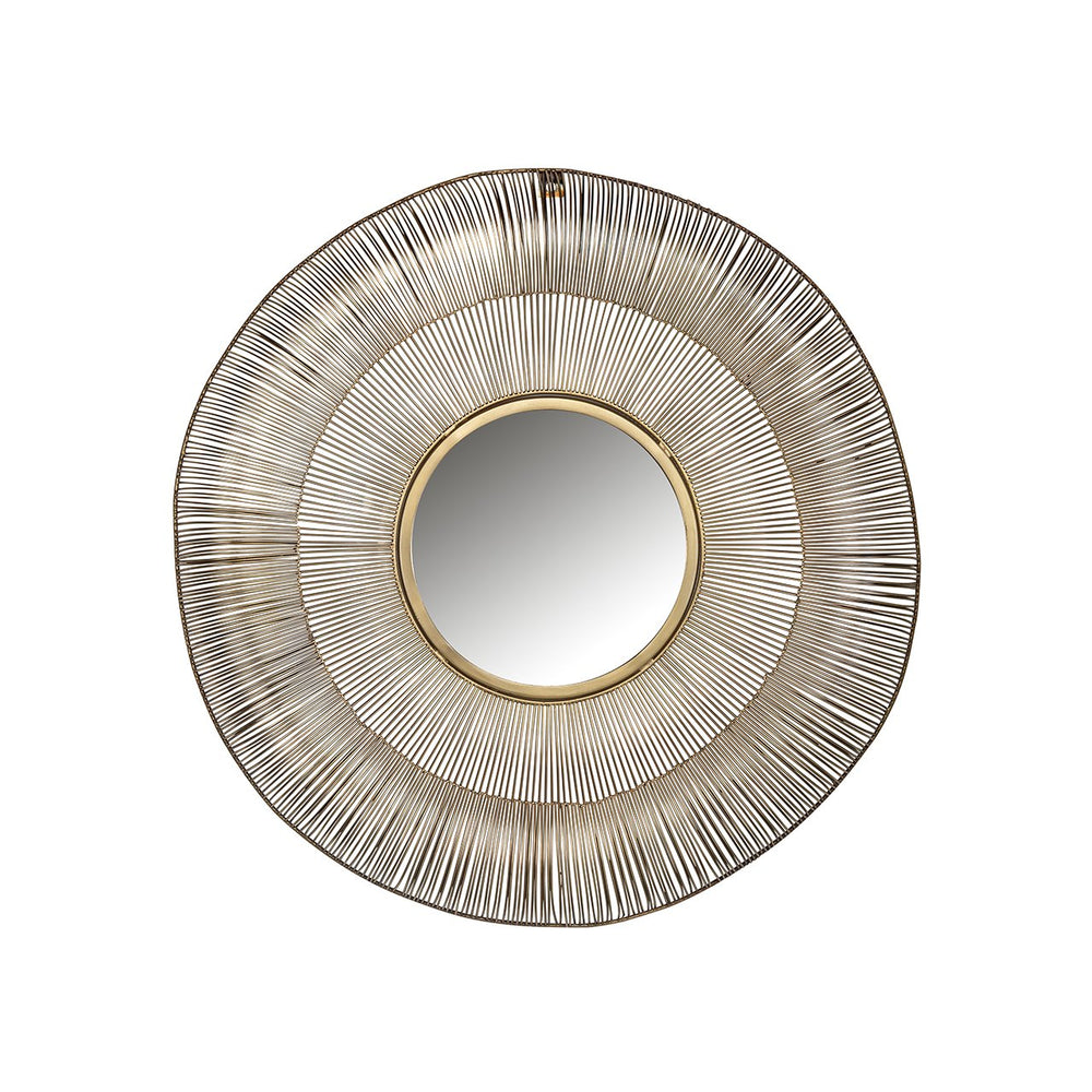 Mirror Aliza 76Ø (Brushed Gold)