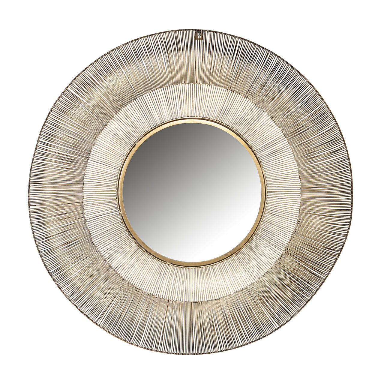 Mirror Aliza 101Ø (Brushed Gold)- Richmond Interiors