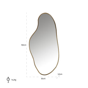 Mirror Alton (brushed Gold) – Richmond Interiors