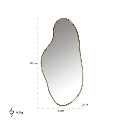 Mirror Alton (Brushed Gold)- Richmond Interiors