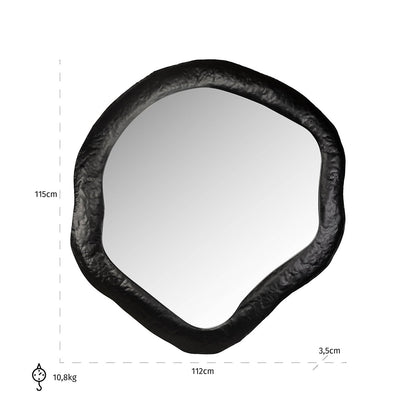 Mirror Babet black (Black)- Richmond Interiors