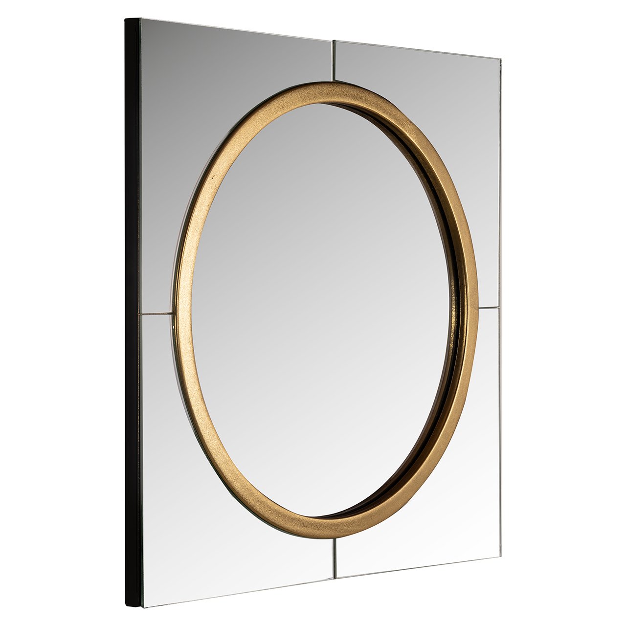 Mirror Briana mirror/gold (Gold)- Richmond Interiors