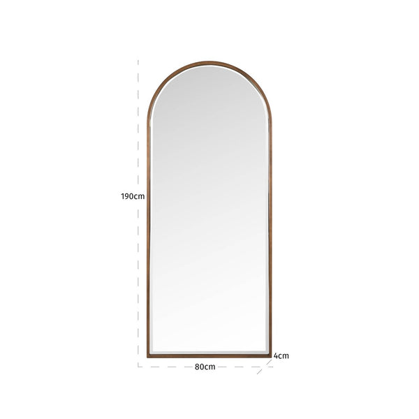 Mirror Maylinn brushed gold