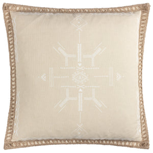 Mini Inka 45x45 Feather Filled Cushion Natural - view 2