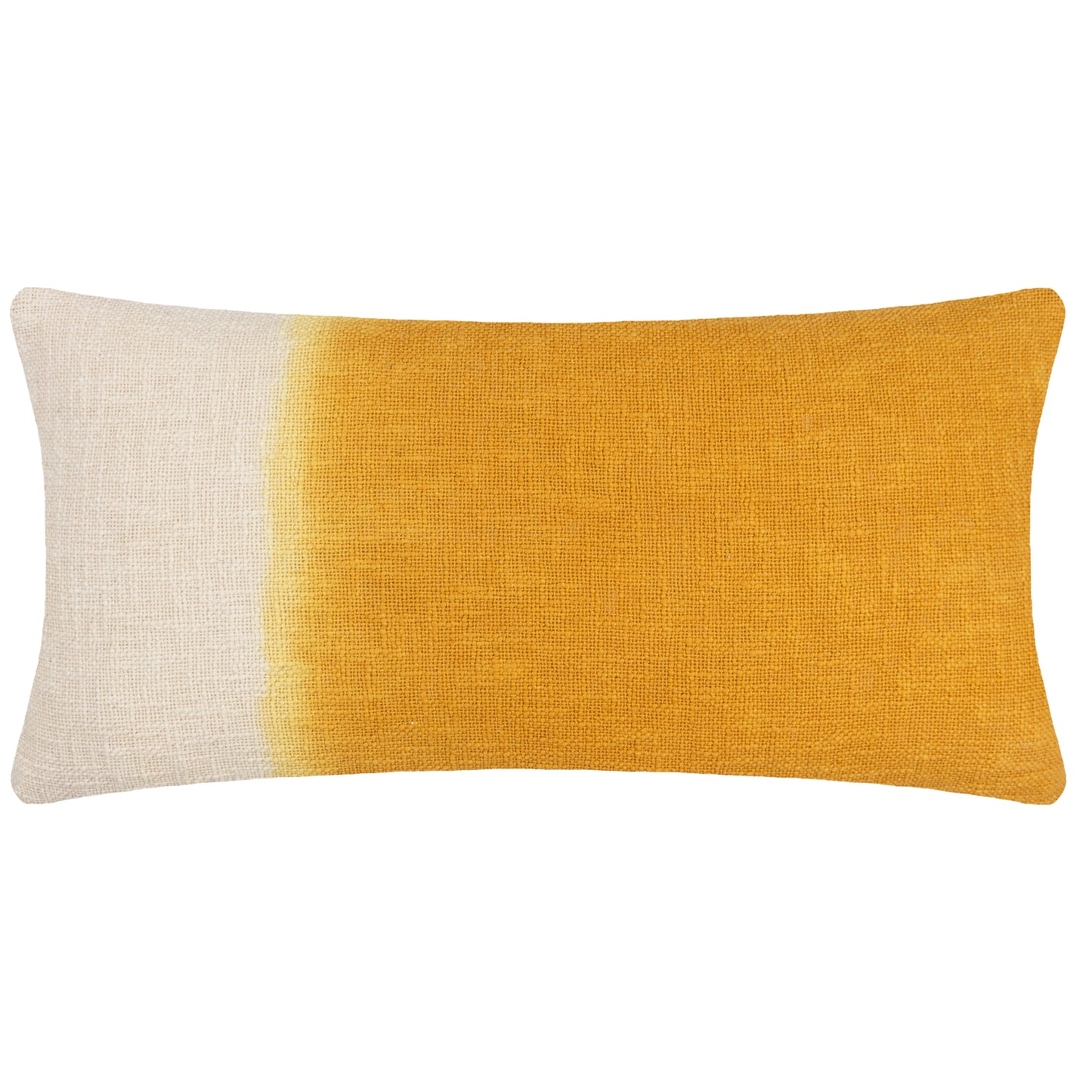 MIZU 30X65 FEATHER FILLED CUSHION OCHRE