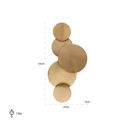 Wall lamp Collin (Brushed Gold)