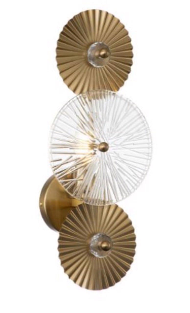 Wall lamp Aidan brushed gold