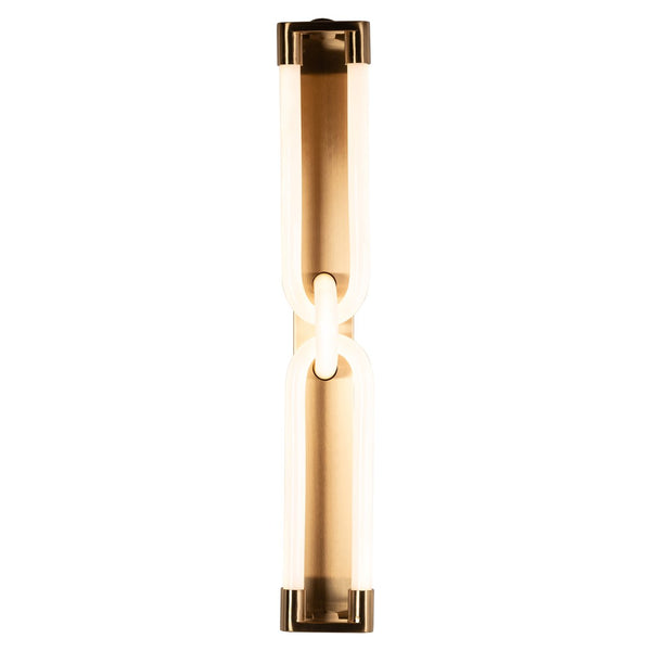 Wall lamp Lysa brushed gold