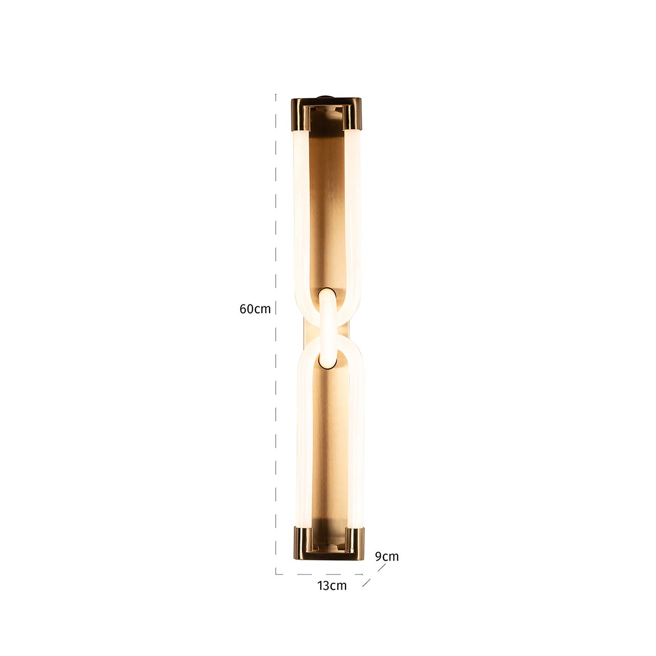 Wall lamp Lysa (Brushed Gold)