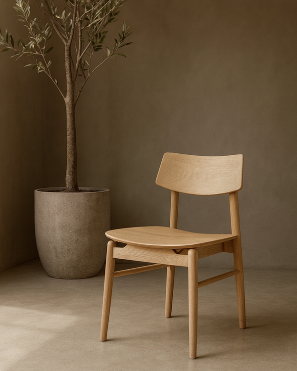 Mono Solid Oak Dining Chair - Tommy Franks
