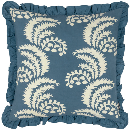 MONTROSE 50X50 FEATHER FILLED CUSHION FRENCH BLUE