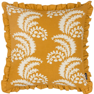 Montrose 50x50 Feather Filled Cushion Ochre - view 2