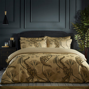 Moondusk Single Duvet Set Gold - Riva
