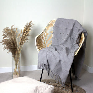Motti 130x180 Throw Grey - view 5