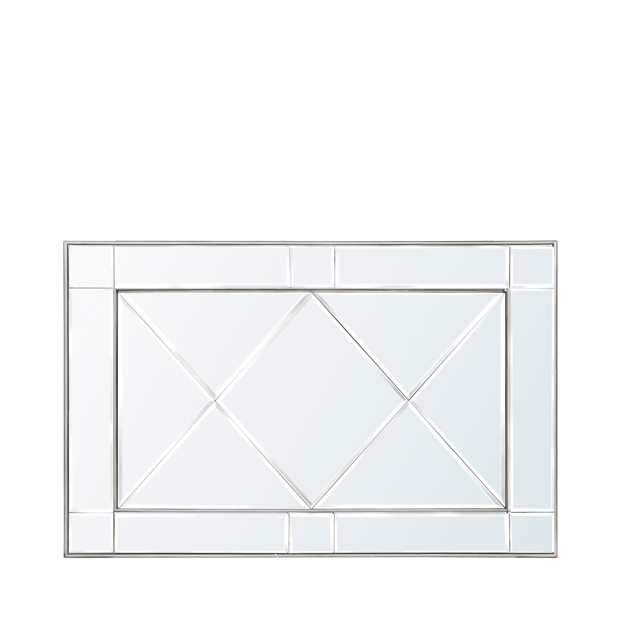 Beaumont 130x90 Wall Mirror Silver