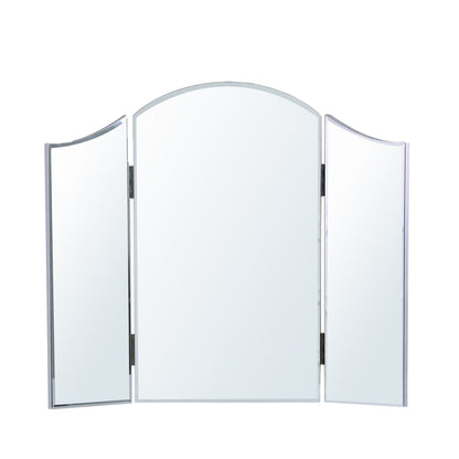 Vista Vanity Mirror Silver