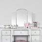 Vista Vanity Mirror Silver