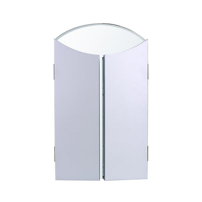 Vista Vanity Mirror Silver