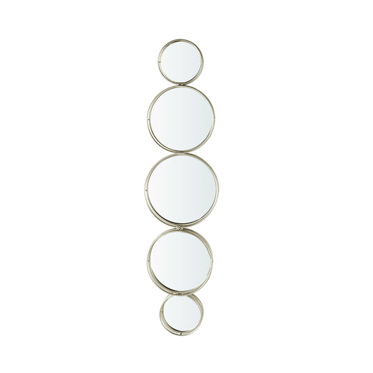 108cm Link Wall Mirror Silver