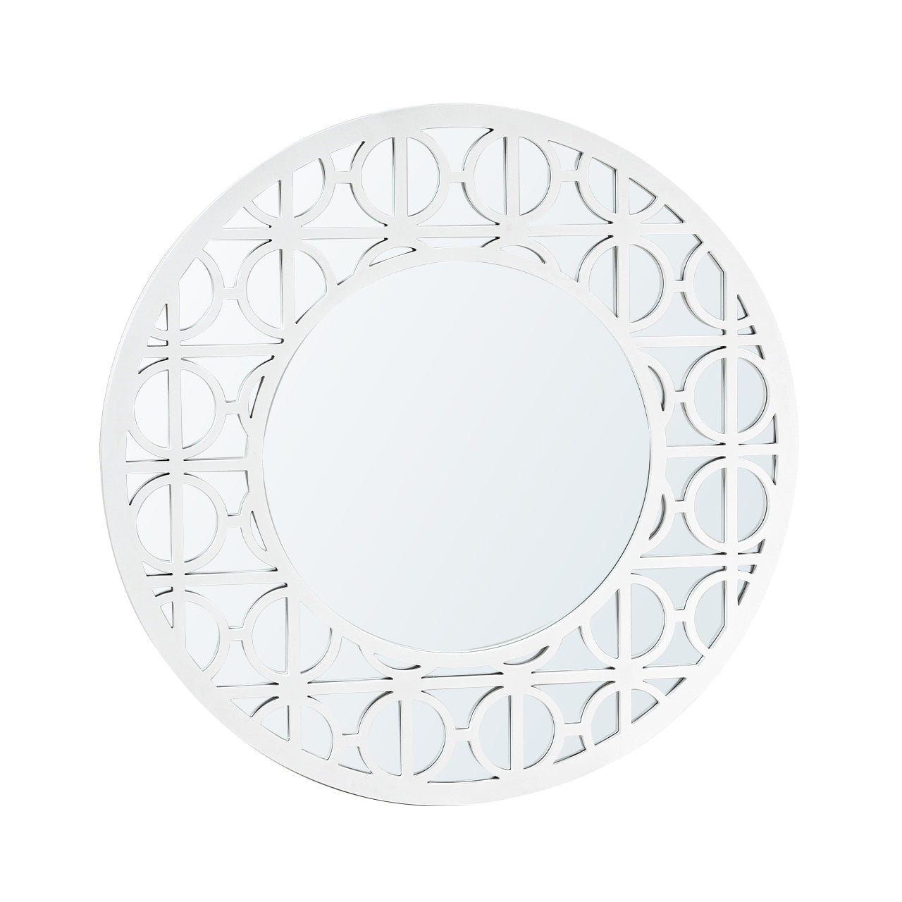 Torino 100cm Wall Mirror White