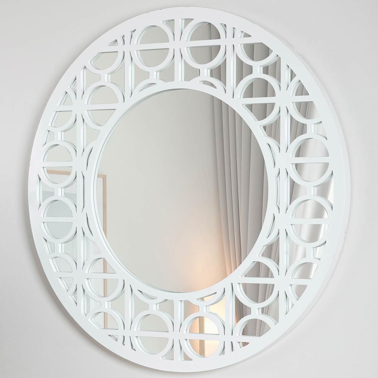 Torino 100cm Wall Mirror White