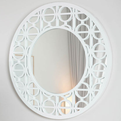 Torino 100cm Wall Mirror White