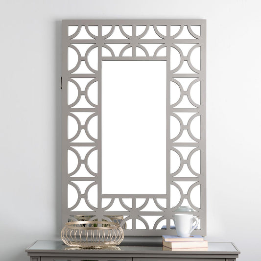 Torino 79x118cm Wall Mirror Grey