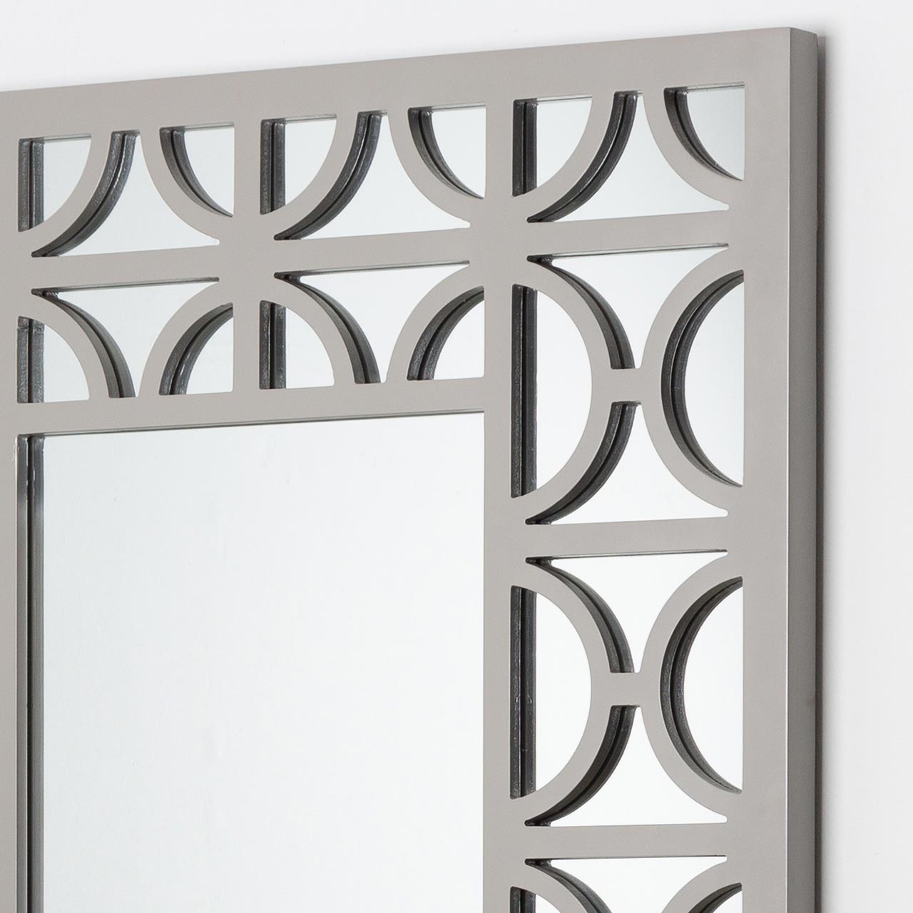 Torino 79x118cm Wall Mirror Grey