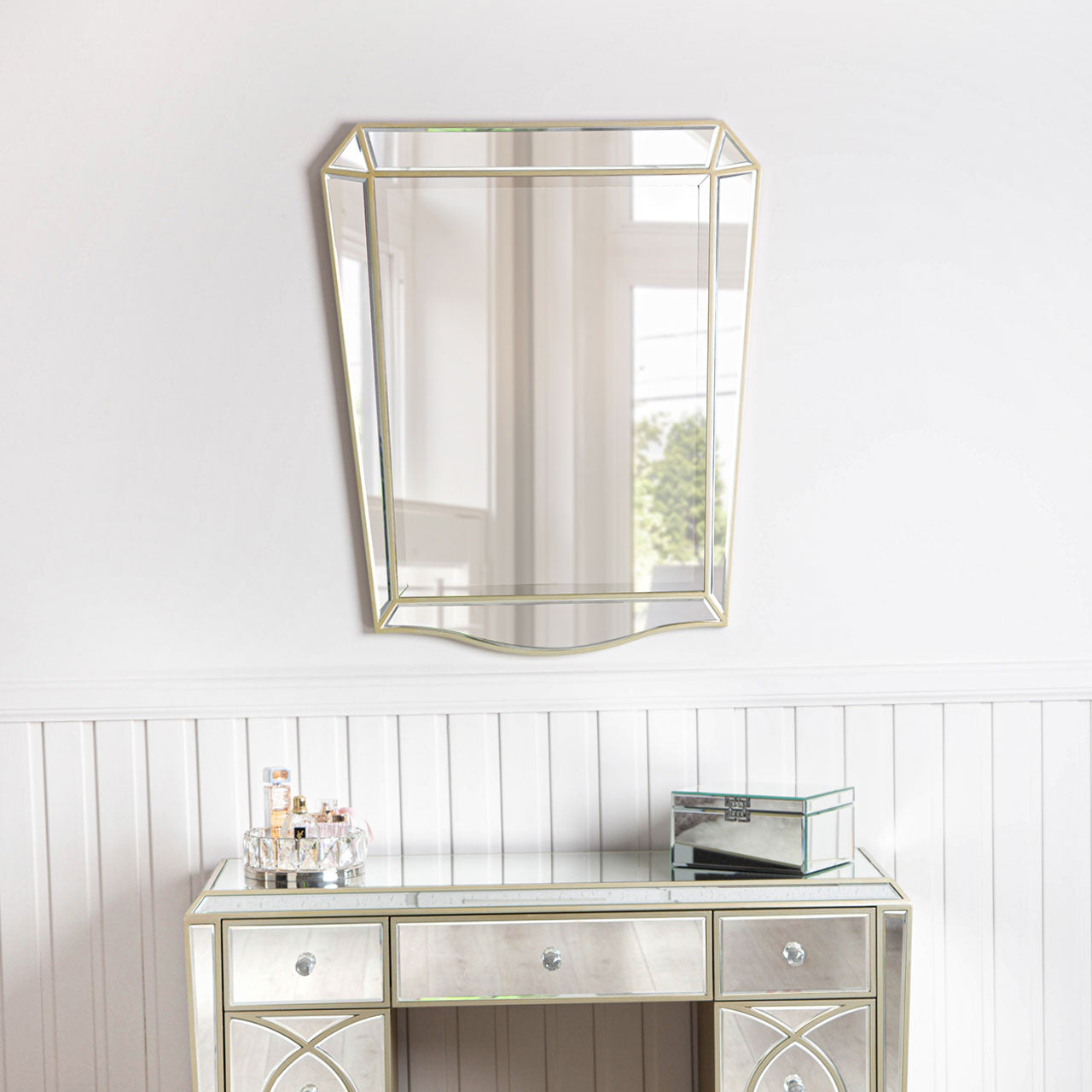 Pristina 91.5cm Wall Mirror Champagne