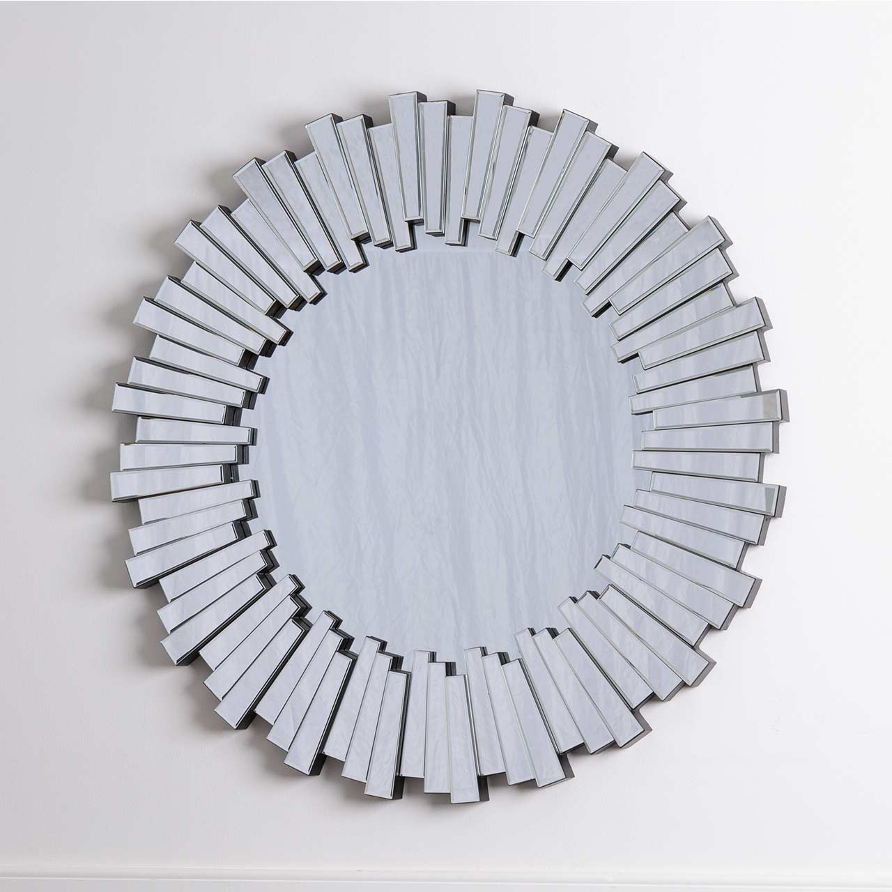 100cm Mosaic Frame Round Mirror