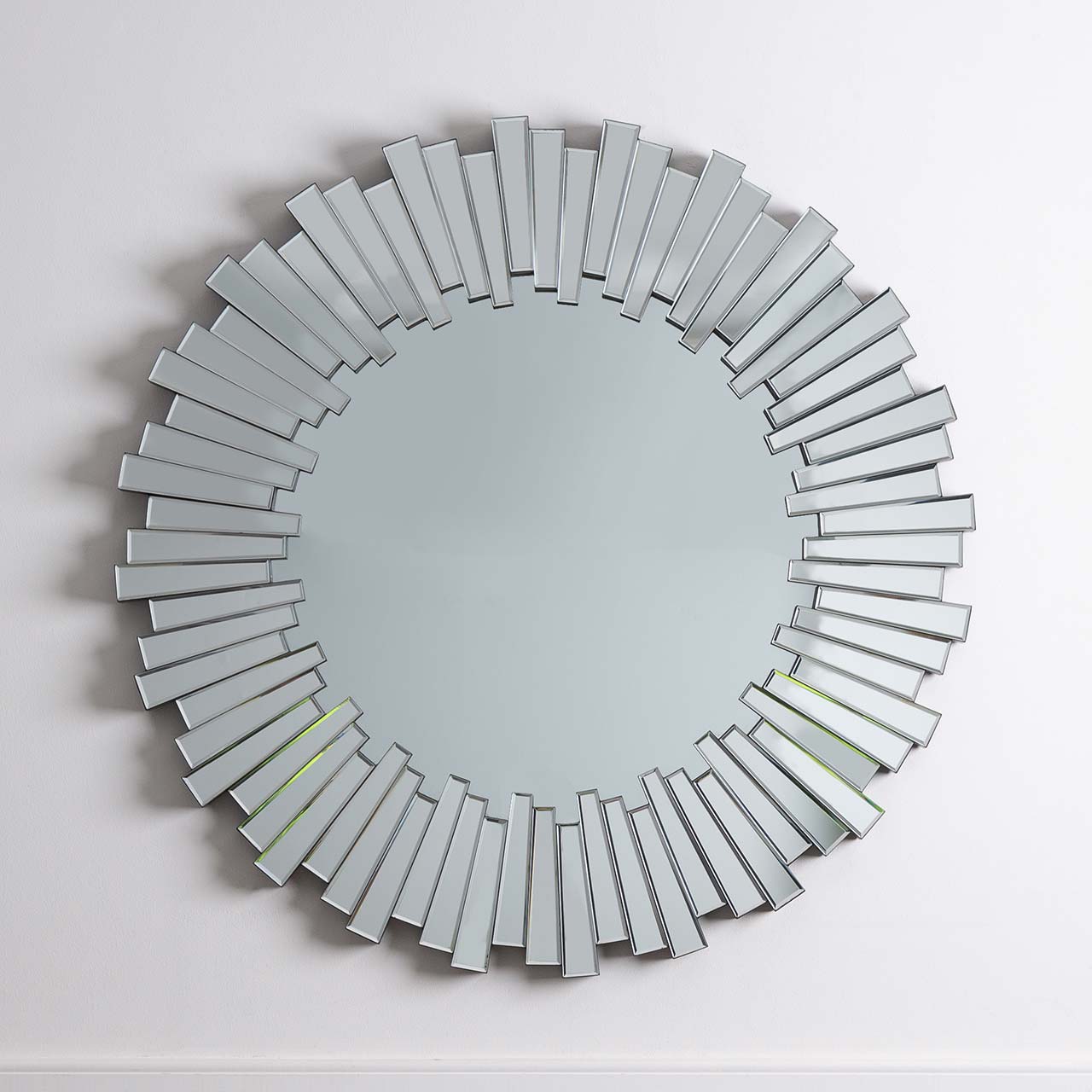 100cm Mosaic Frame Round Mirror