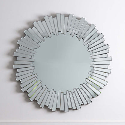 100cm Mosaic Frame Round Mirror