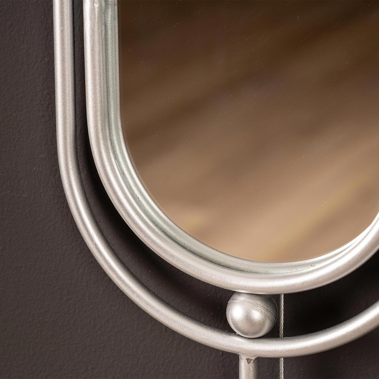 117.5cm Silver Wall Mirror