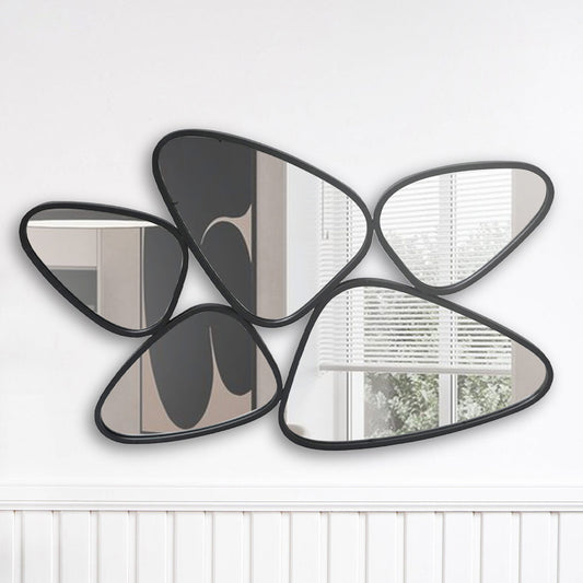 67.6cm Black Wall Mirror