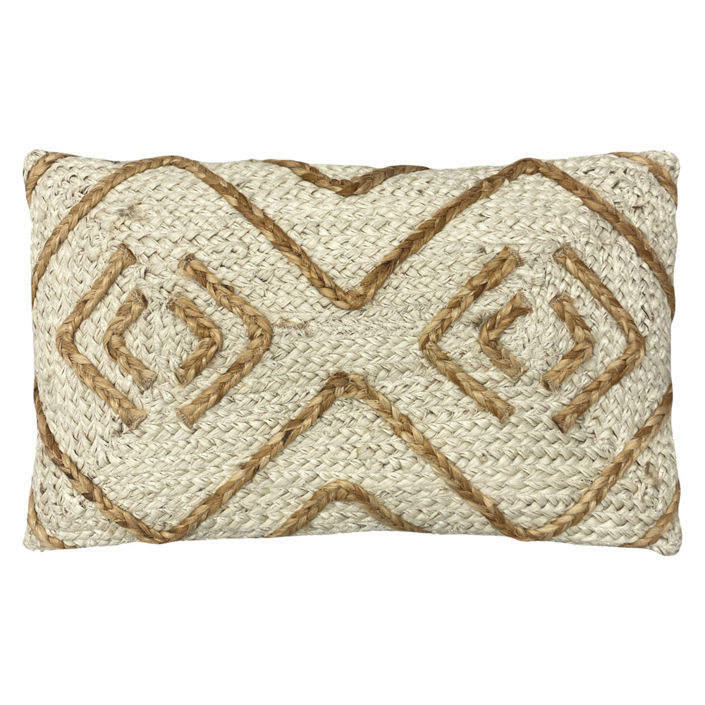 Mynu 30x50 Feather Filled Cushion Natural - Canwell Interiors Limited - Riva