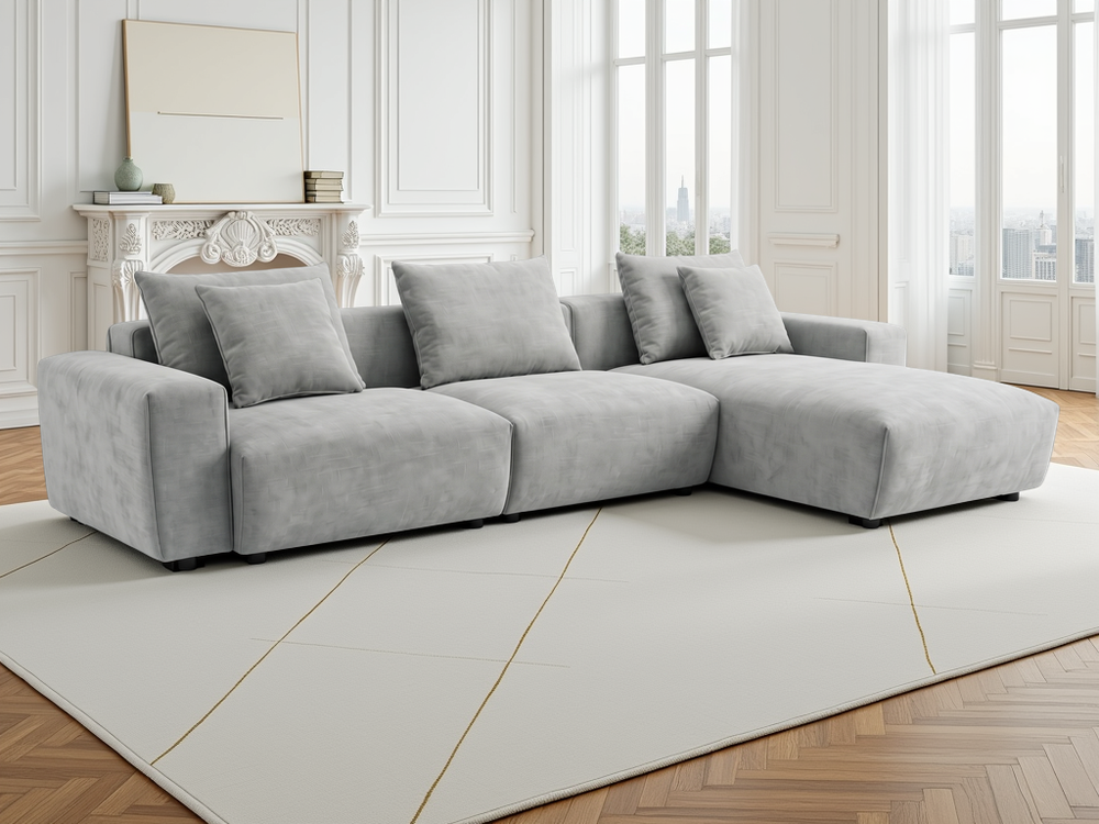 Malibu Sofa Grey Universal Corner - Xshowhome