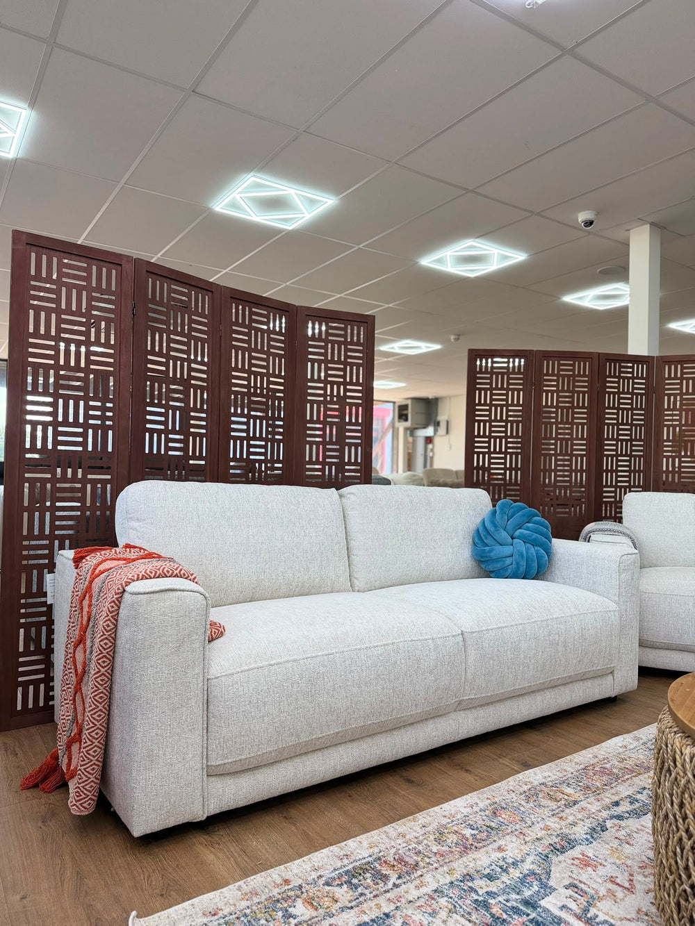 Marlow Sofa Beige 3 Seater - Xshowhome