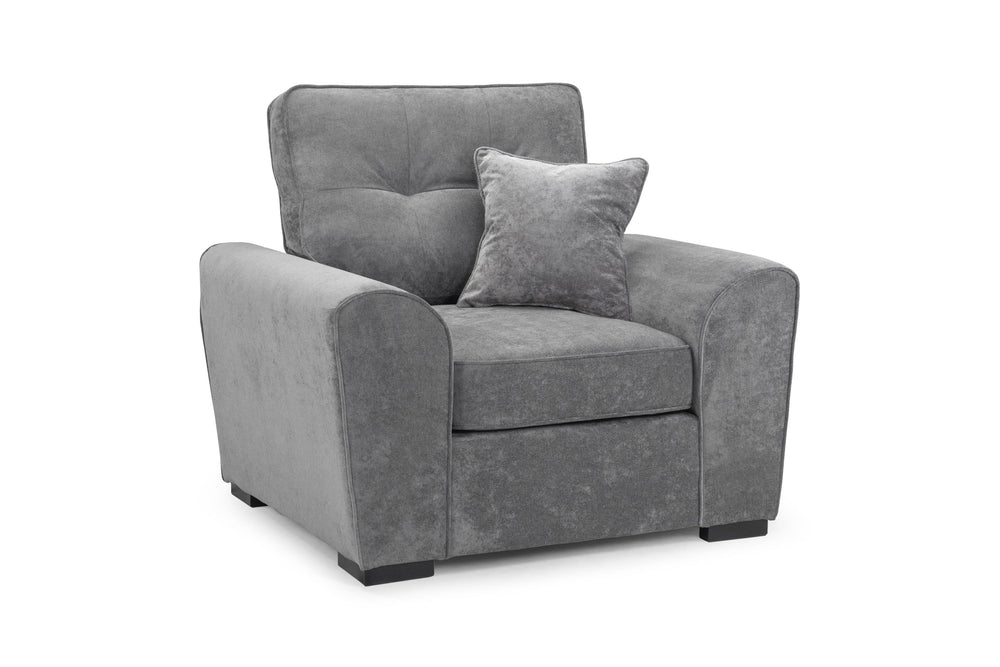 Maxwell Sofa Grey Armchair - Xshowhome