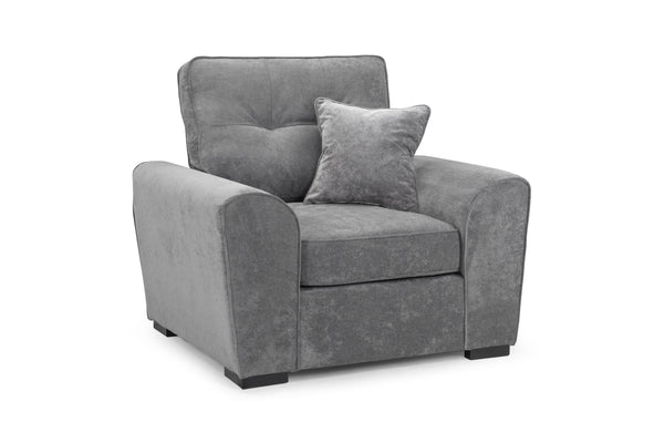 Maxwell Sofa Grey Armchair - Xshowhome