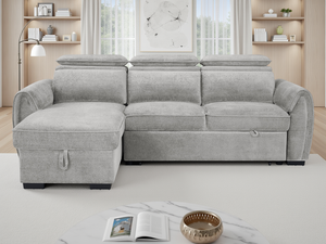 Montrose Sofabed Grey Universal Corner - Xshowhome