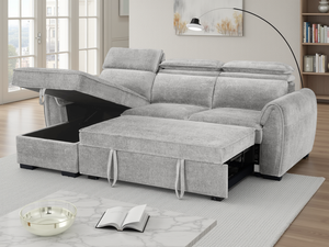 Montrose Sofabed Grey Universal Corner - Xshowhome