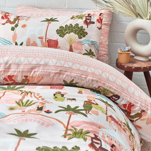 Nalani Double Duvet Set Sand - Riva