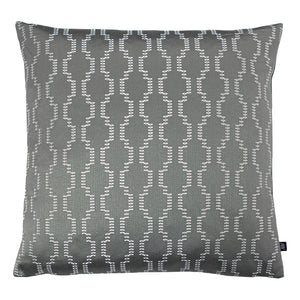 Nash 50x50 Feather Filled Cushion Fog/dark Grey