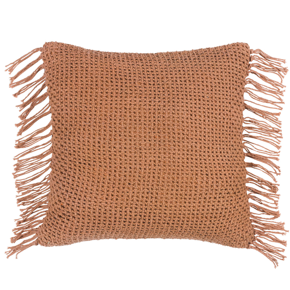 Nimble 45x45 Feather Filled Cushion Baked Earth
