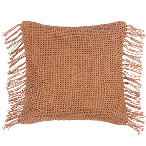 Nimble 45x45 Feather Filled Cushion Baked Earth